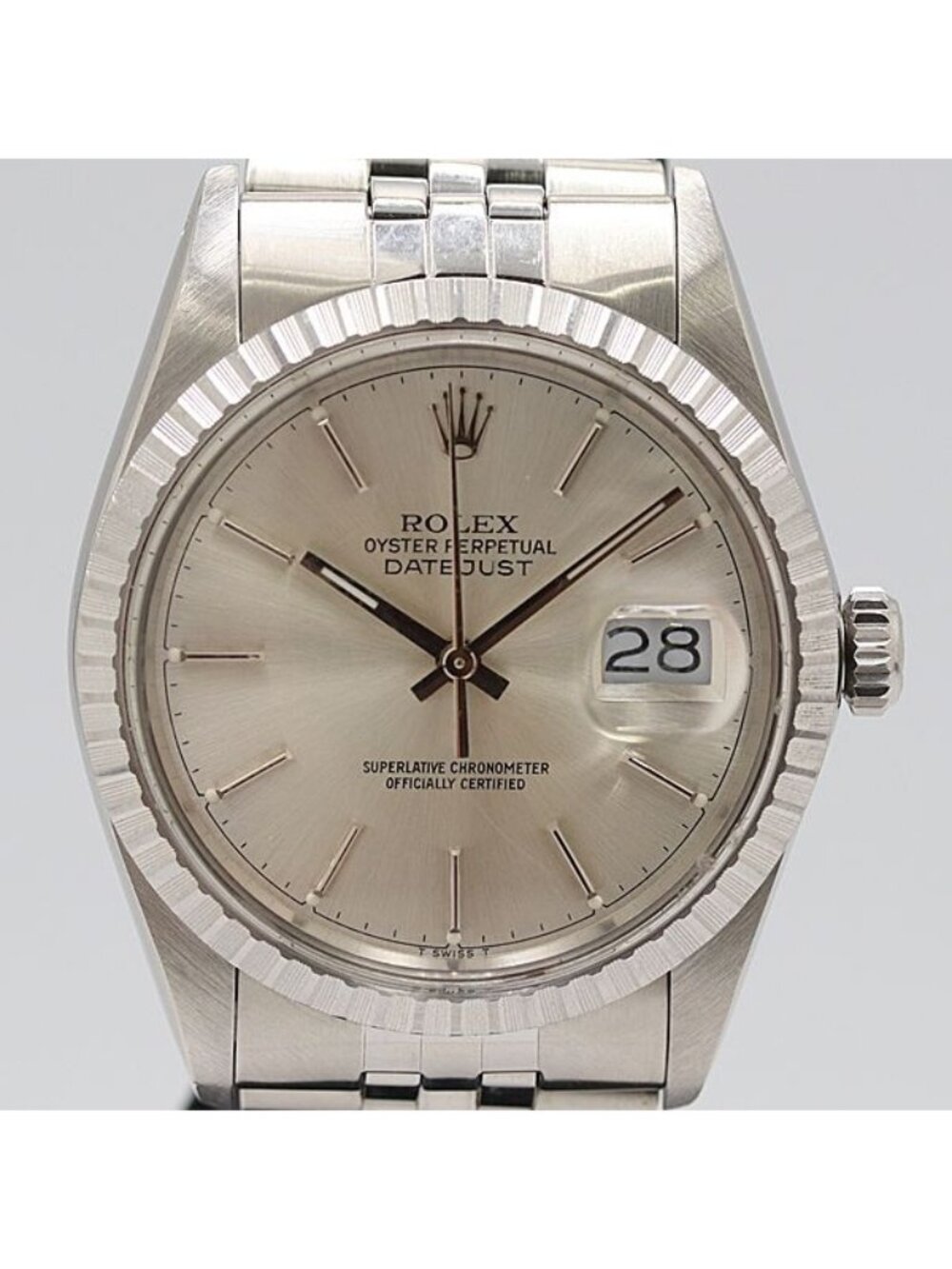 Rolex Watch Silver
